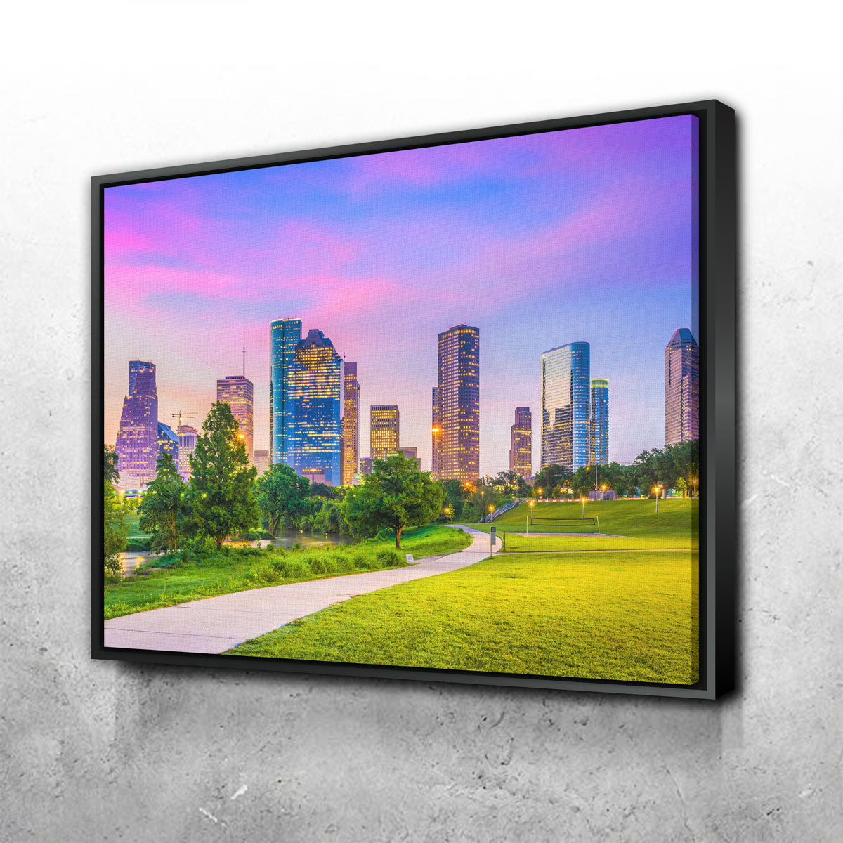 Stunning Houston Cityscape Wall Art for Home Decor