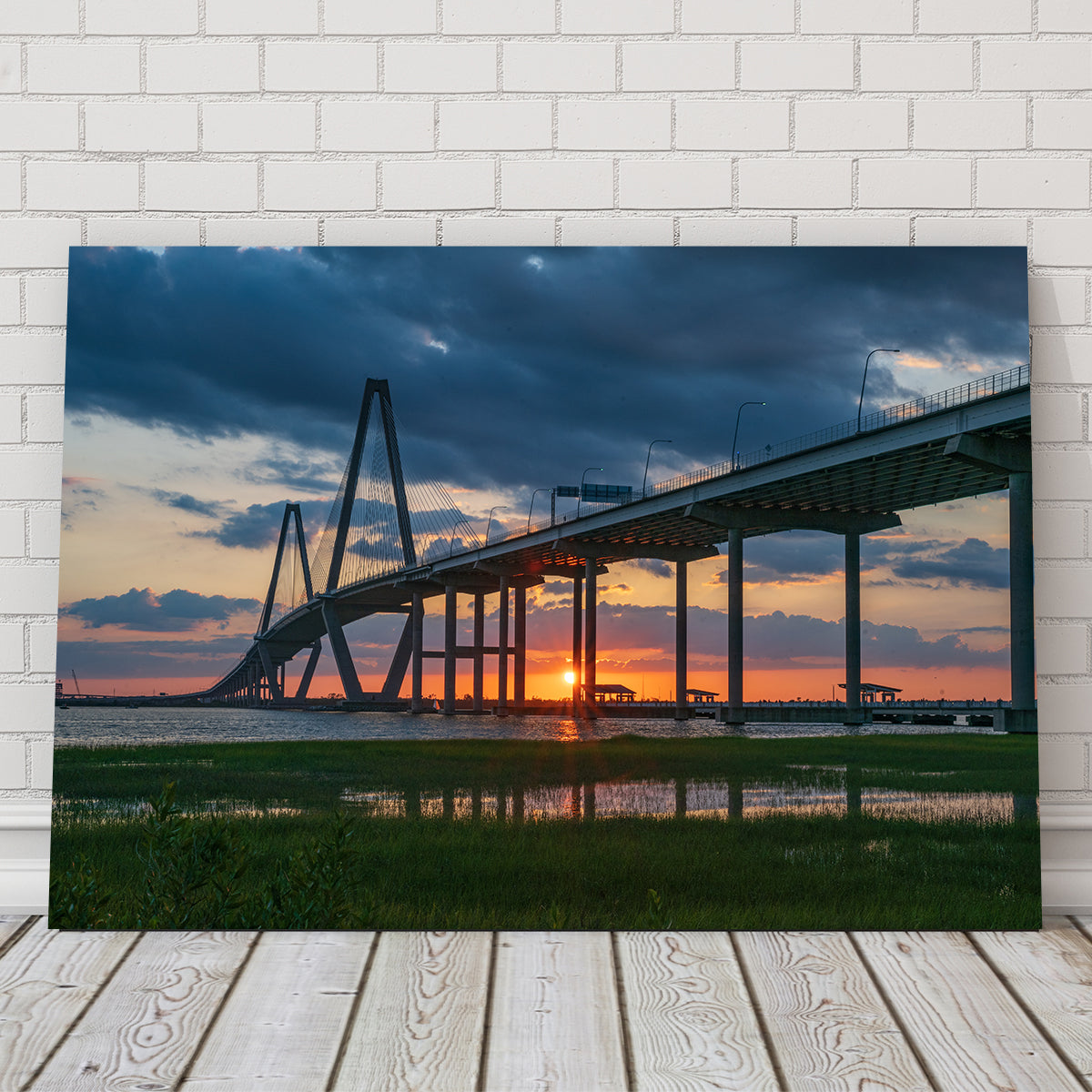 Stunning Arthur Ravenel Jr. Bridge Wall Art by Barry Pack