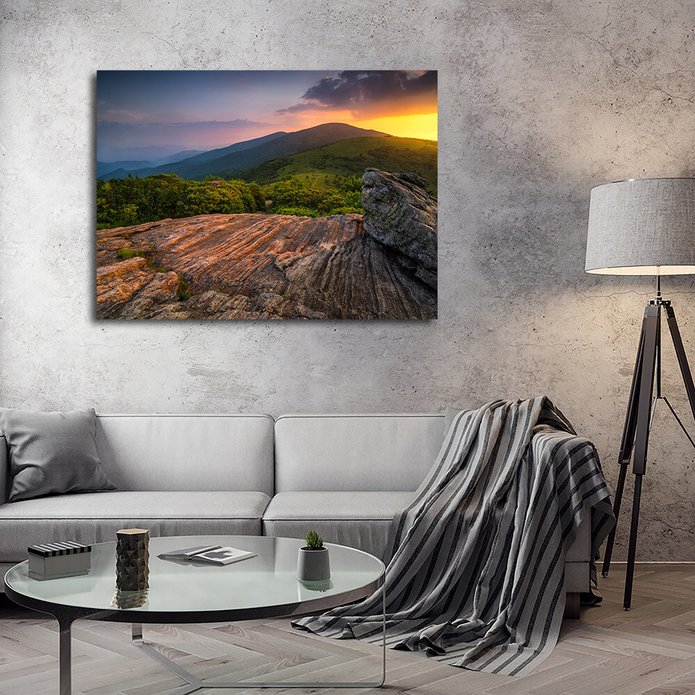 Stunning Appalachian Trail Roan Mountain State Park Wall Art for Your Home Decor