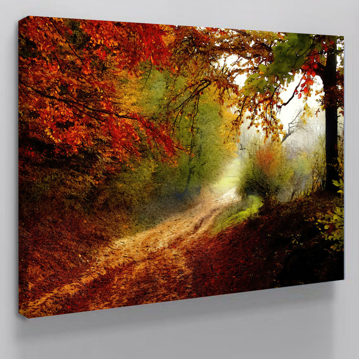 Gorgeous Autumn Forest Edge Wall Art by Denise Dundon
