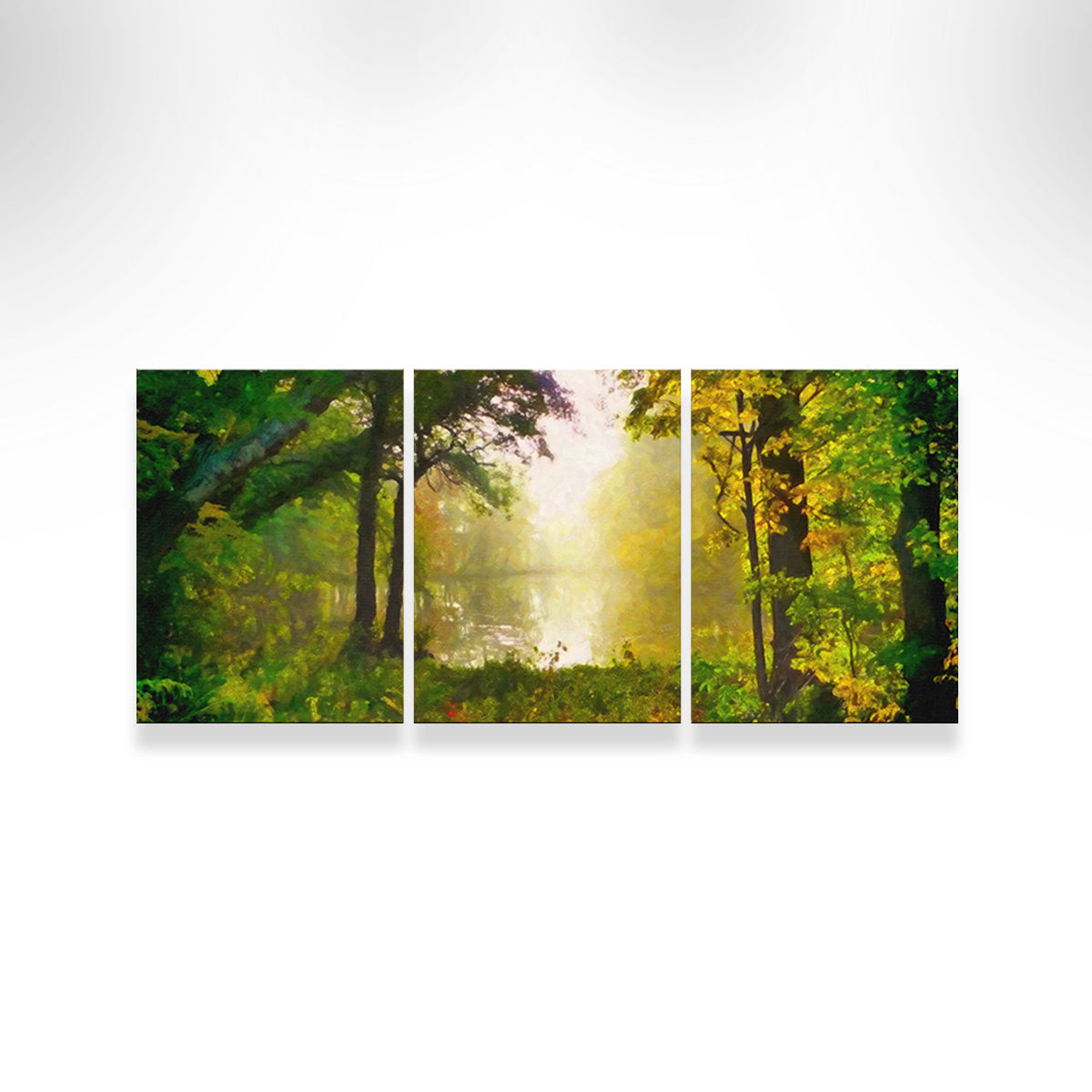 Enchanting Misty Morning Wall Art by Denise Dundon