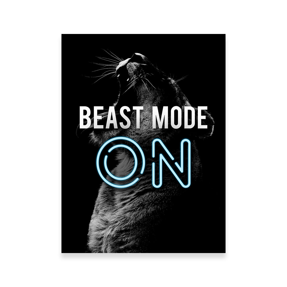 Stunning Beast Mode Wall Art by Studiodtalk