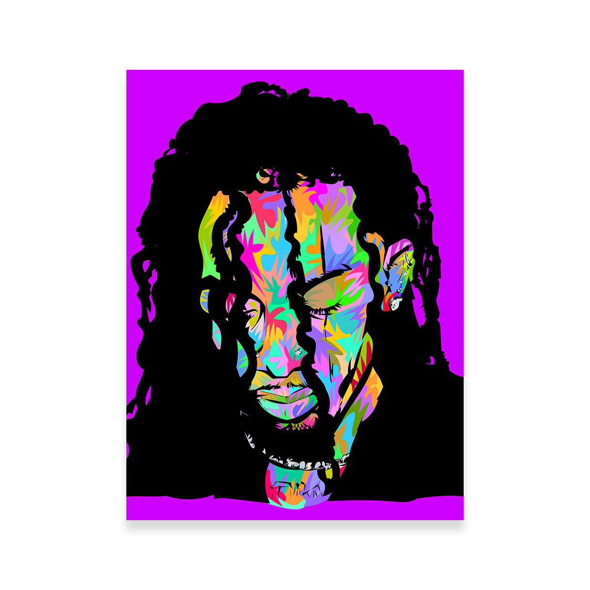 Exquisite Cardi Wall Art by Technodrome1