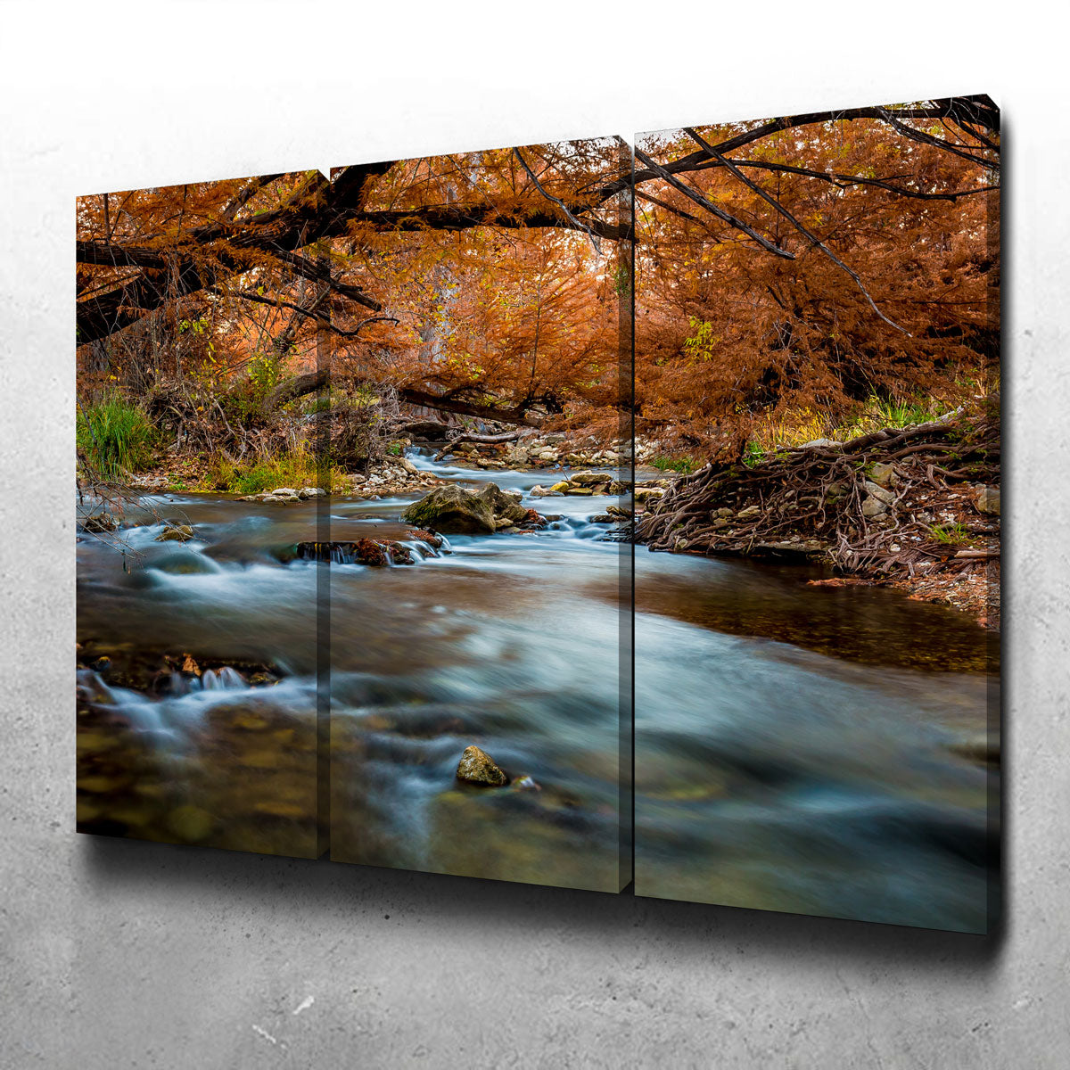 Exquisite Silky Guadalupe River Wall Art - Perfect Decor for Your Space