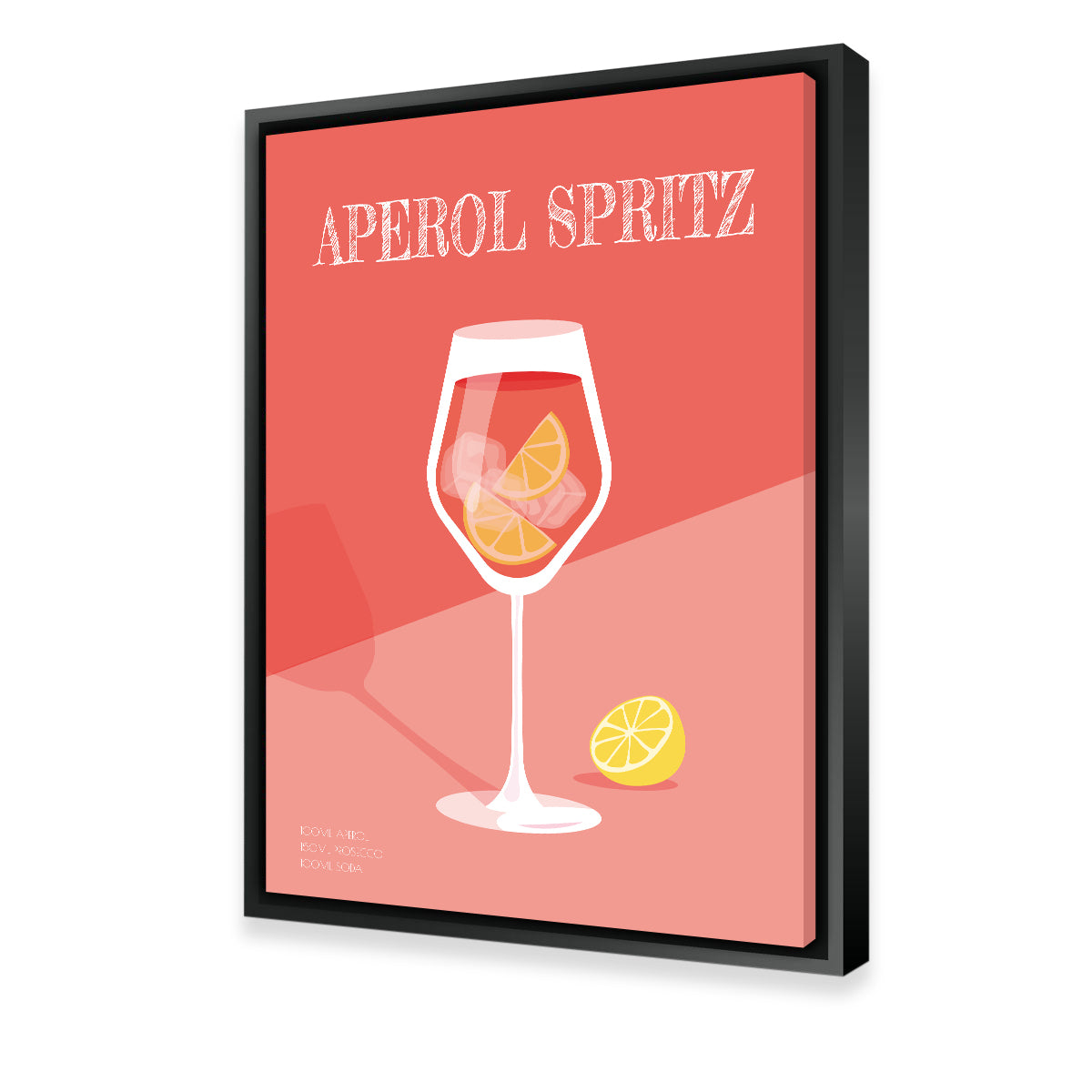 Aperol Sprint Wall Art: Stunning Canvas Prints by Groovy Vibe Studio