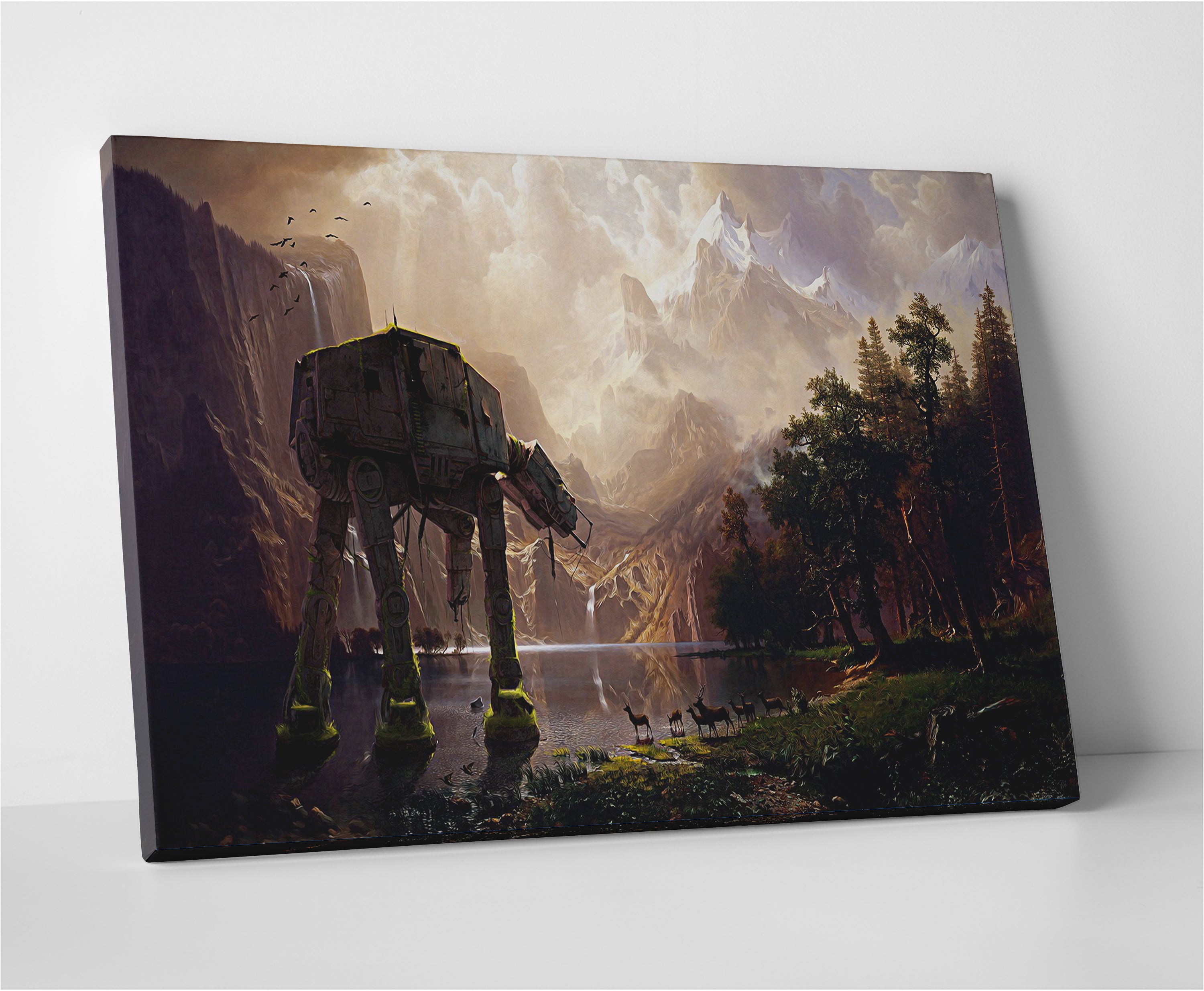 Stunning AT-AT Walker Panoramic Wall Art for Your Home Decor