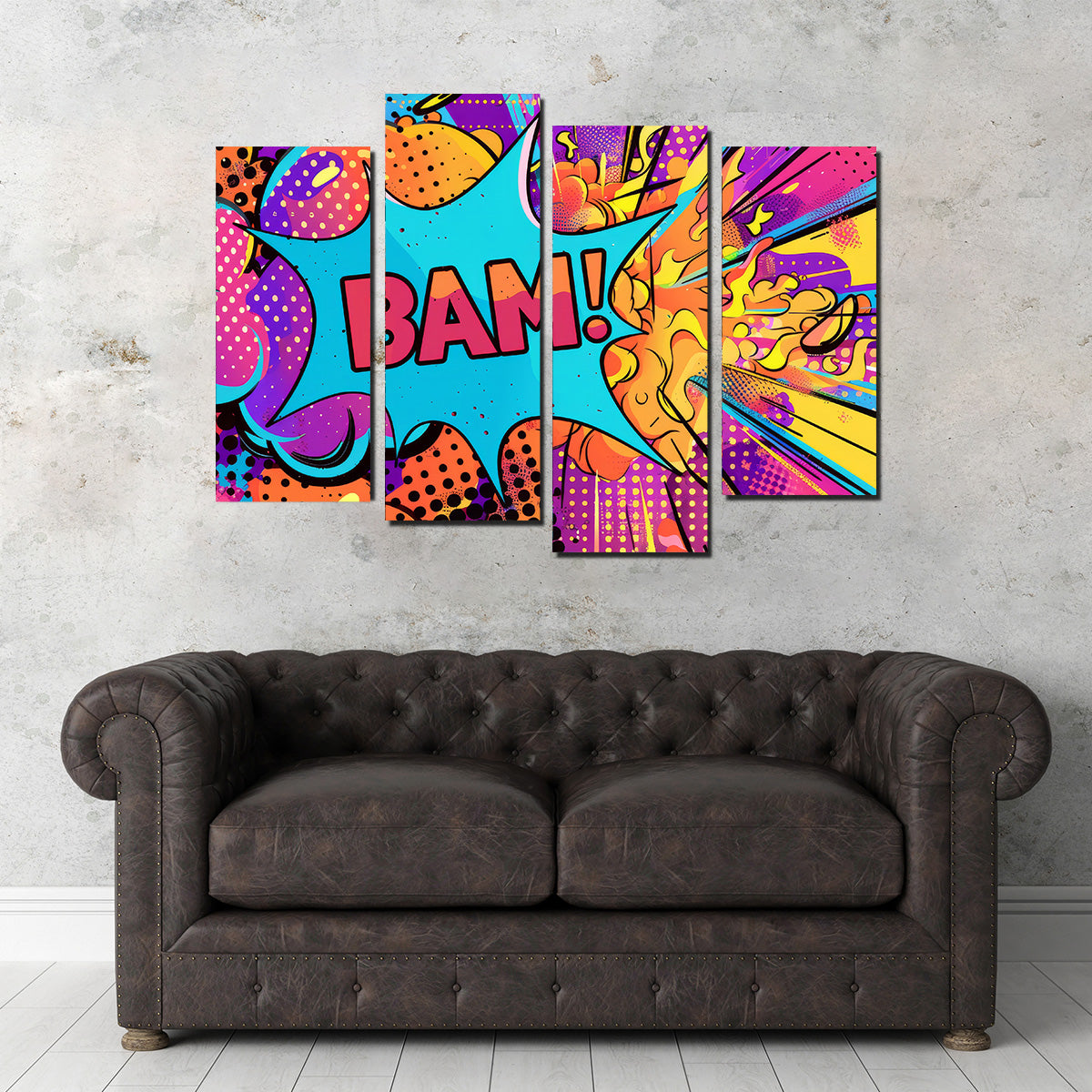 Exquisite Bam Wall Art - Handmade Museum Quality Canvas