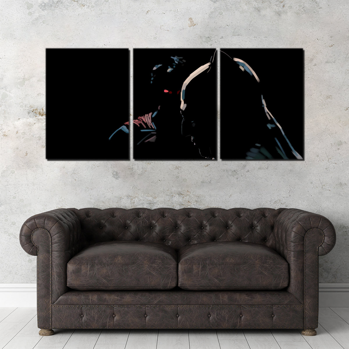 Epic Batman Vs Superman Wall Art by Andy Brackpool
