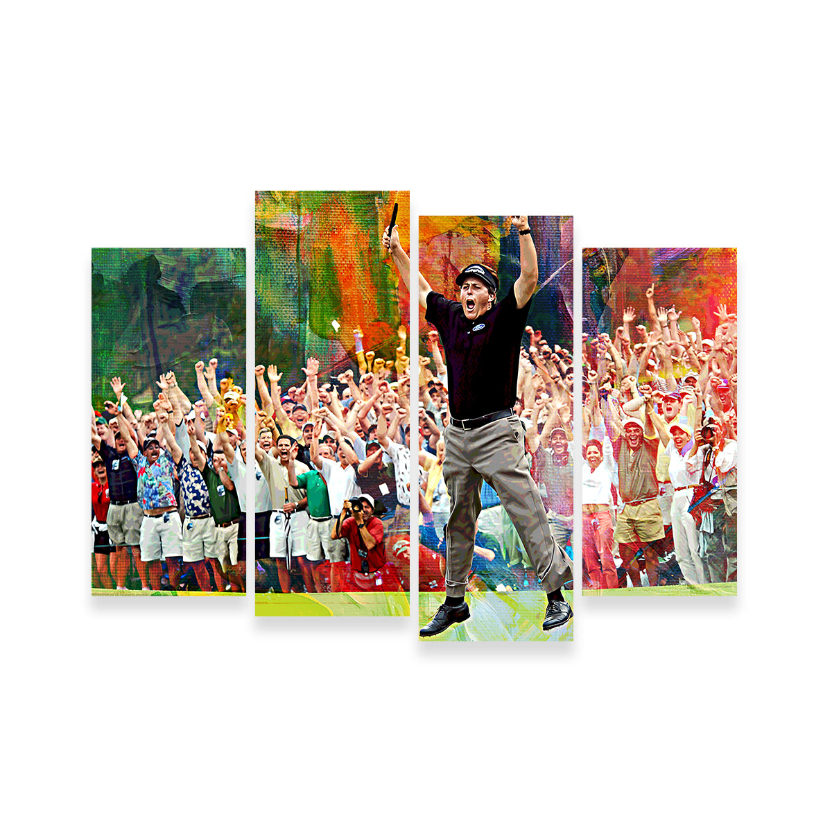 Exquisite Phil Mickelson Art Prints on Museum-Quality Canvas