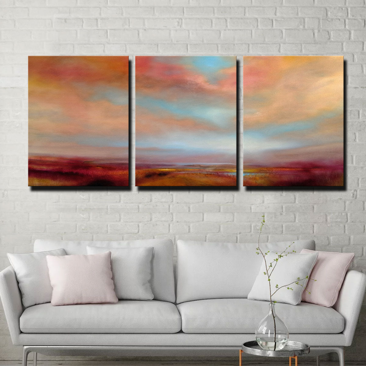 Stunning Heideland Wall Art by Annette Schmucker