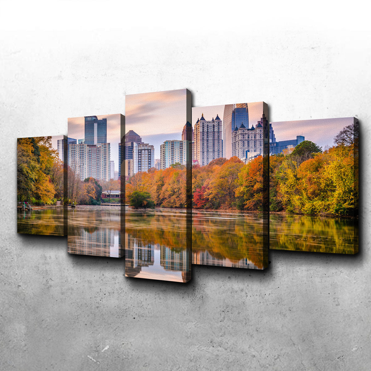 Stunning Atlanta From The Park Wall Art for Your Home Decor