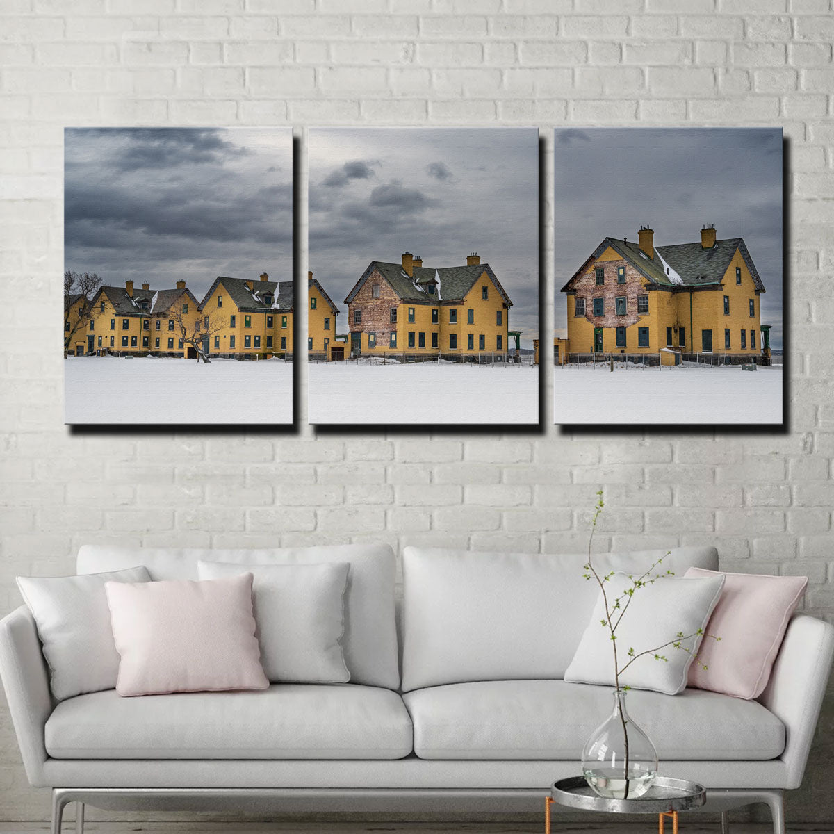 Exquisite Officer's Row Wall Art by Dennis Maida