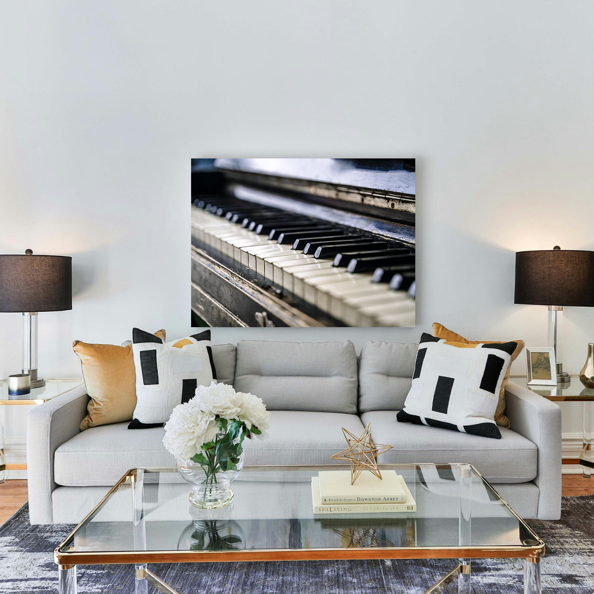 Exquisite Piano Keys Wall Art for Stunning Home Decor