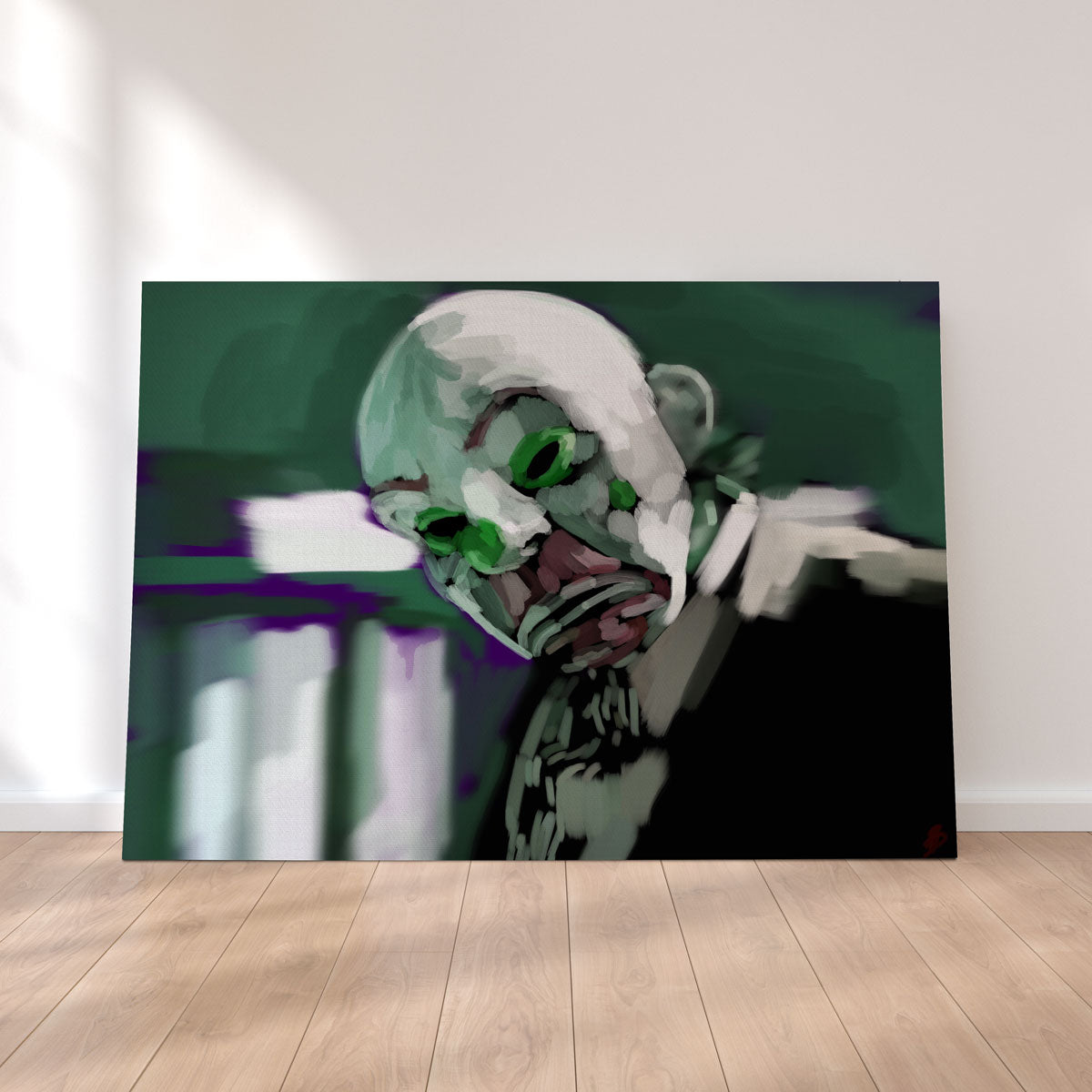 Stunning Bank Robber Clown Wall Art by Andy Brackpool