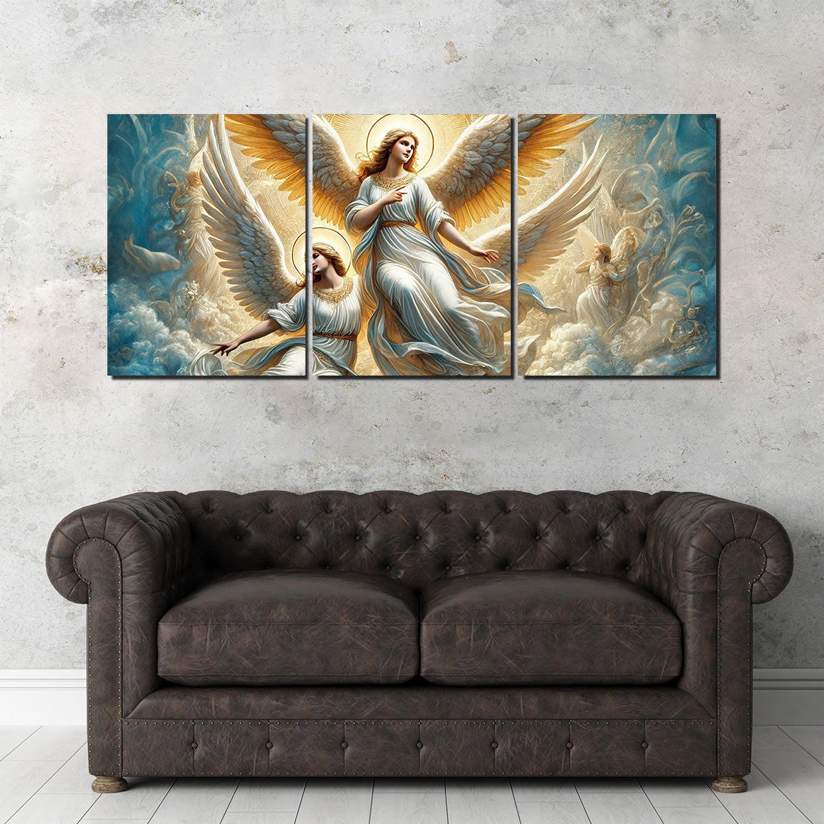 Enchanting Singing Angels Wall Art for Home Decor
