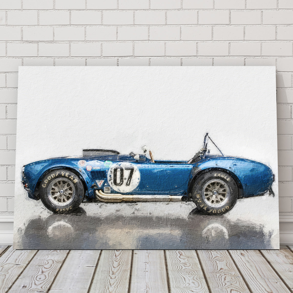 Stunning AC Cobra 2 Wall Art by Stephen Chambers