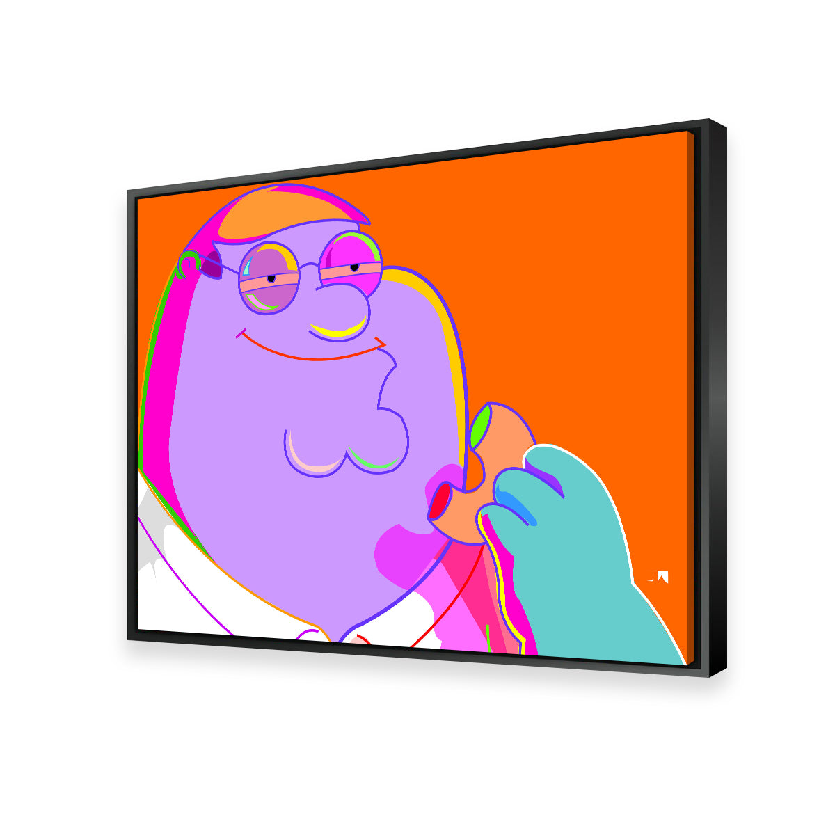 Peter High Wall Art - Premium Kiln - Dried Pine Wood Framed Canvas