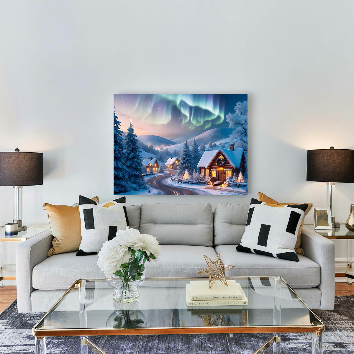 Northern Lights Premium Handmade Canvas Prints