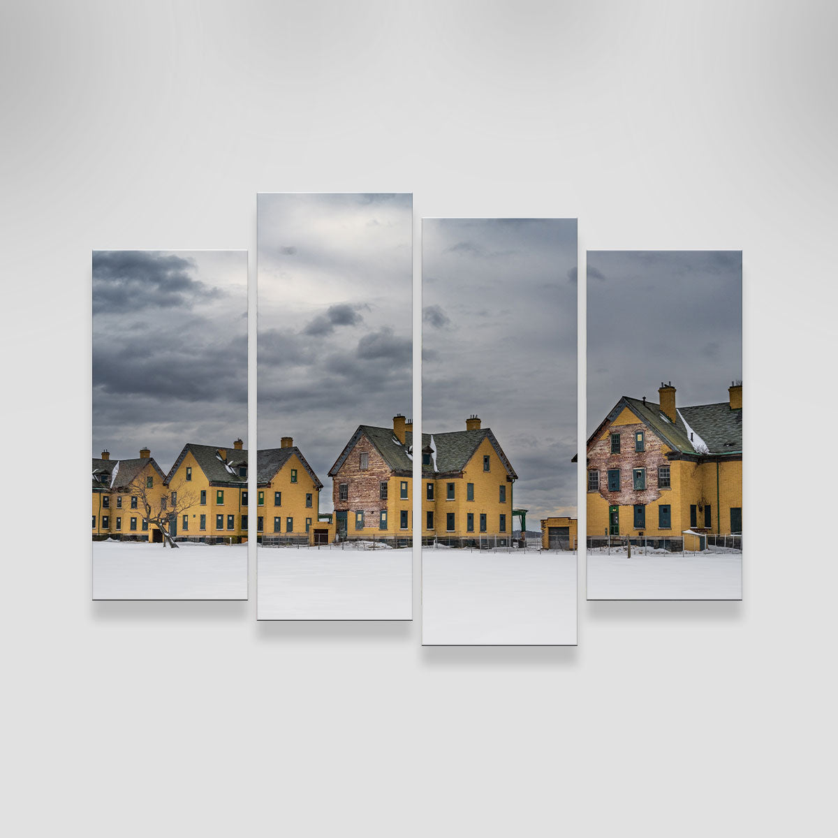 Exquisite Officer's Row Wall Art by Dennis Maida