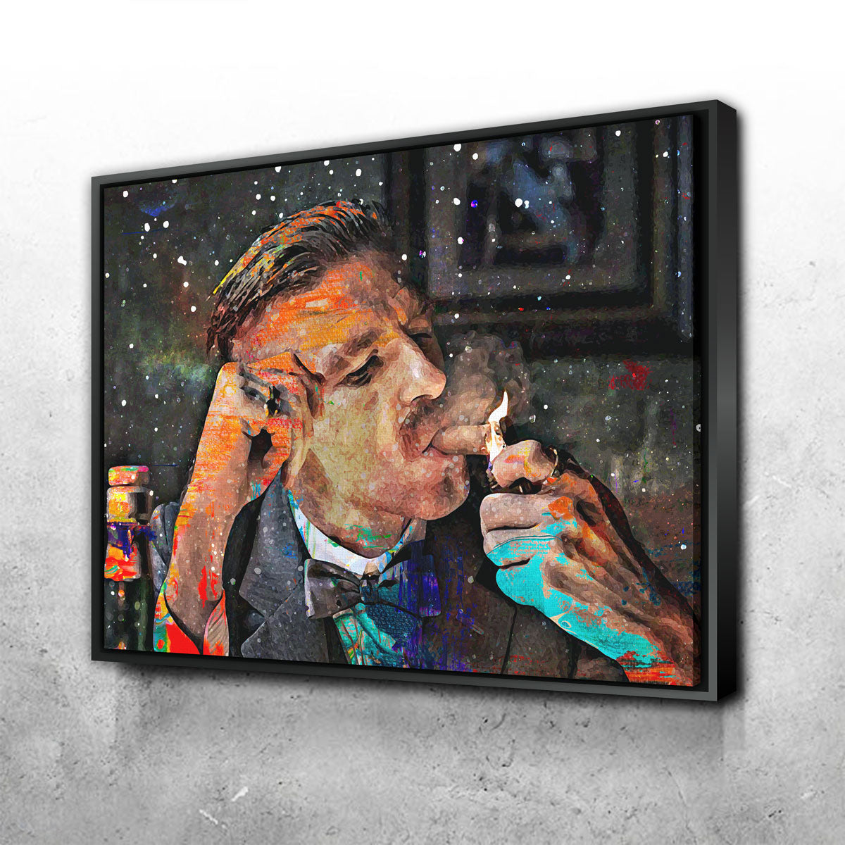 Stylish Arthur Shelby Wall Art with Museum-Quality Canvas