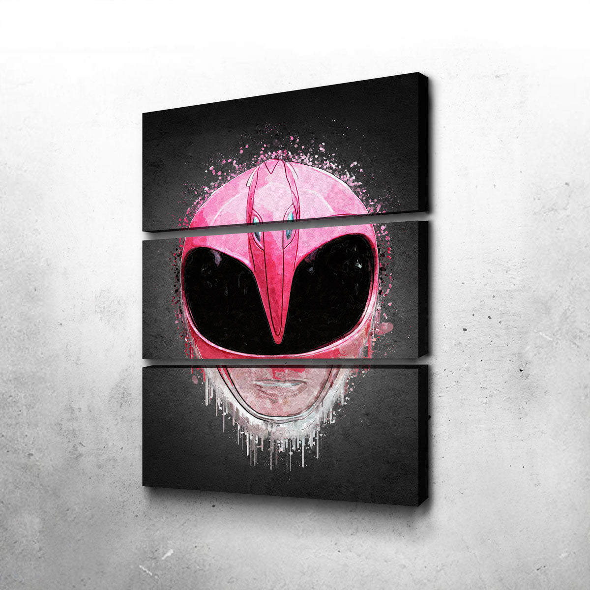 Stunning Pink Ranger Portrait Wall Art by Gab Fernando