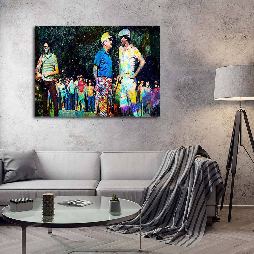 Al & Ty - Stunning Caddyshack Wall Art for Home Decor