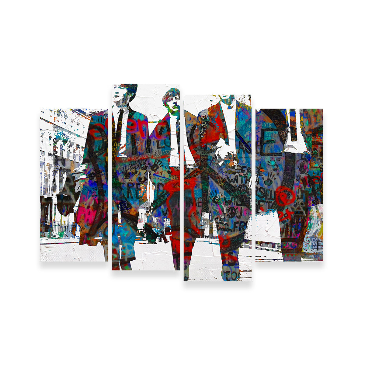 Stunning Beatles Imagine Peace Wall Art by Stephen Chambers