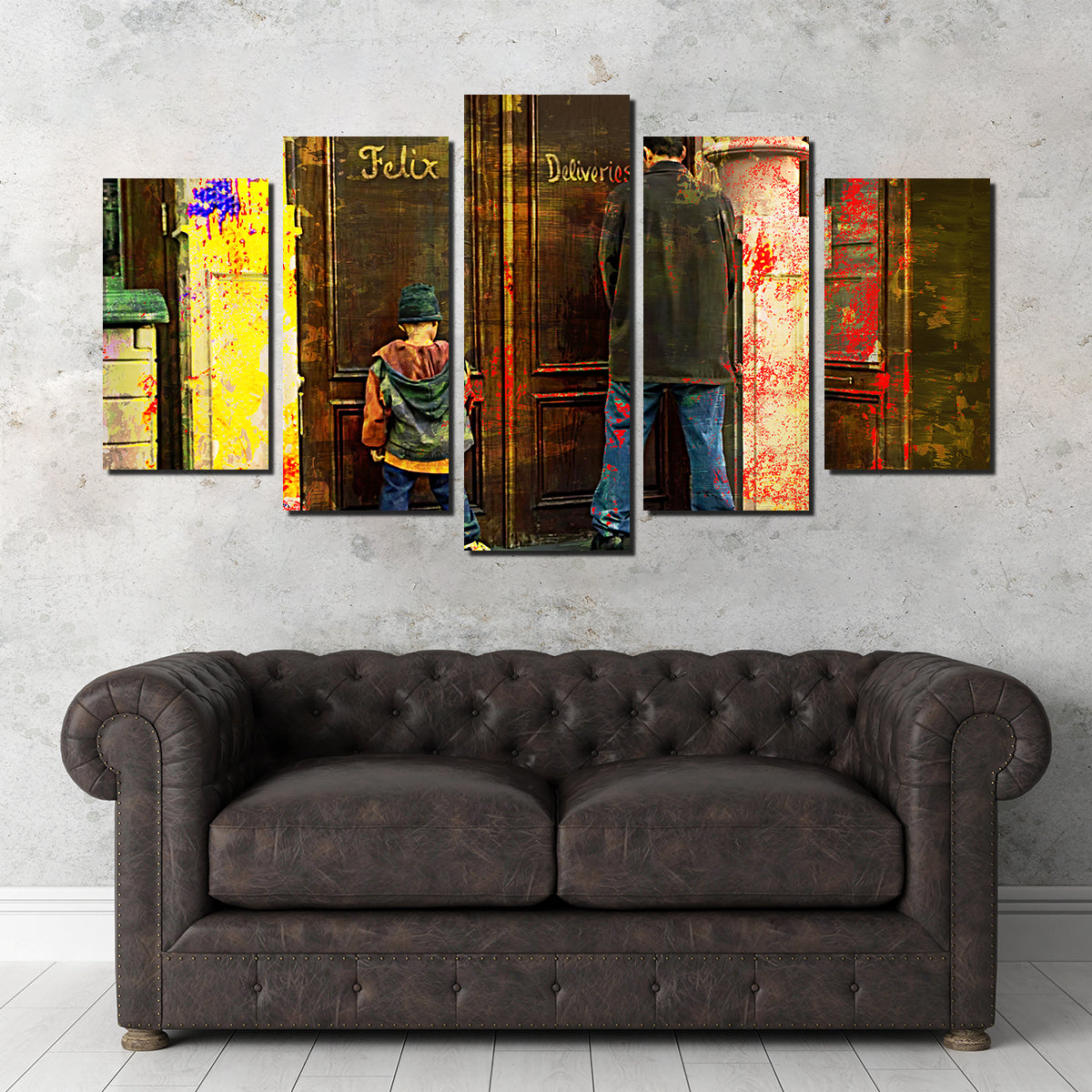 Big Daddy - Premium Kiln - Dried Pine Wood Framed Canvas Prints