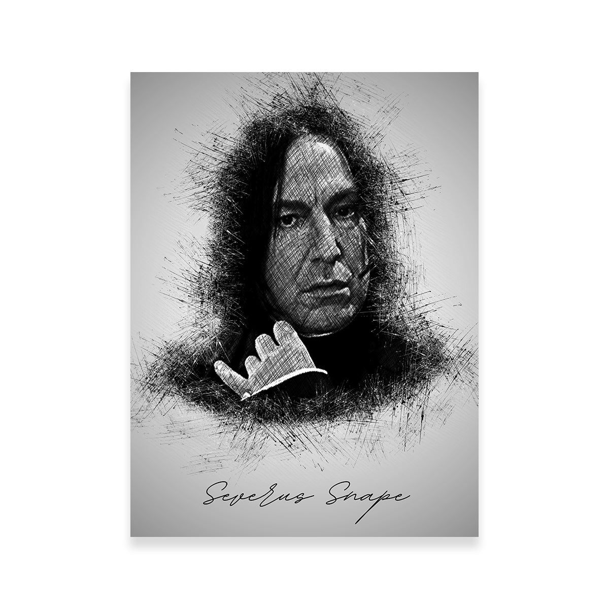 Stunning Severus Snape Wall Art for Potter Fans