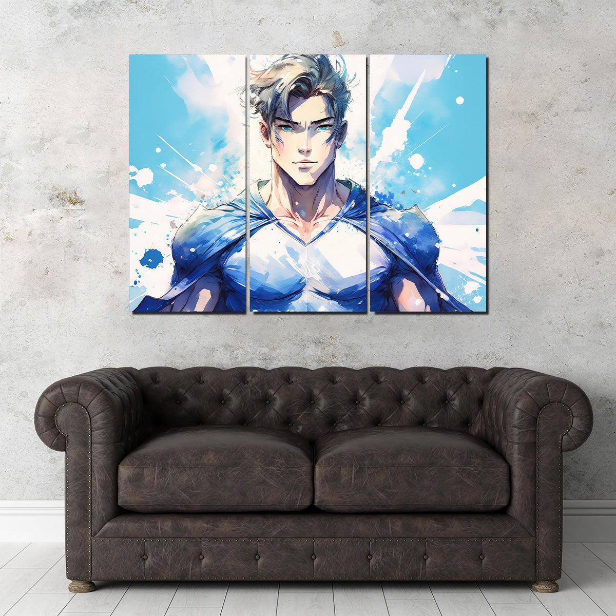 Stunning Anime Super Hero Canvas Prints