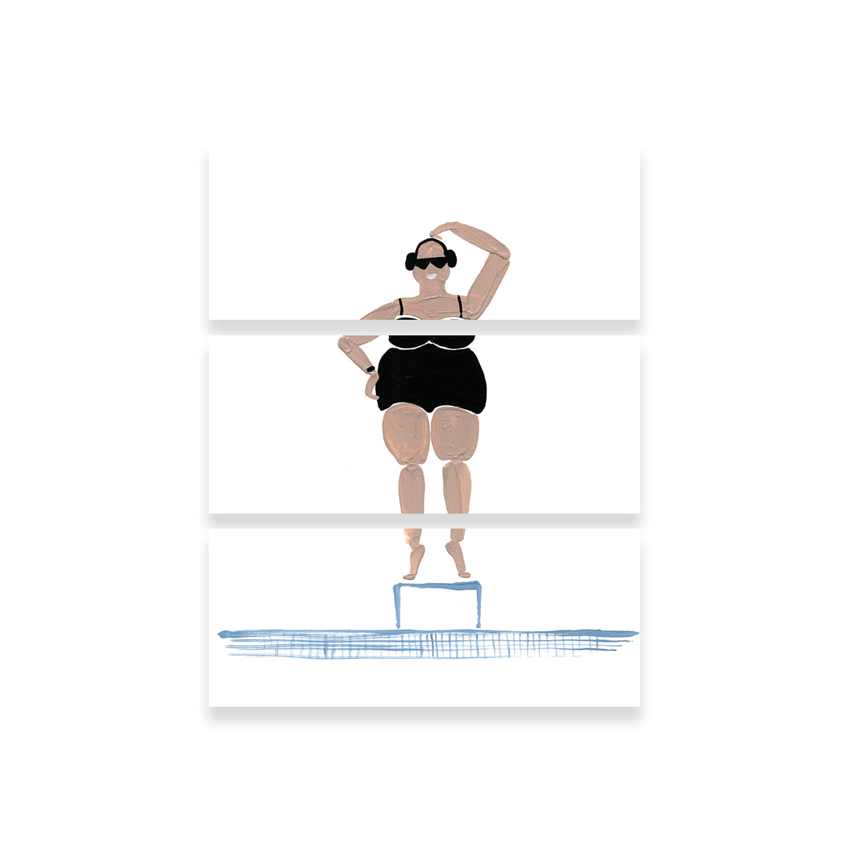 Stunning Pool Time Wall Art by Evgeny Vetrov