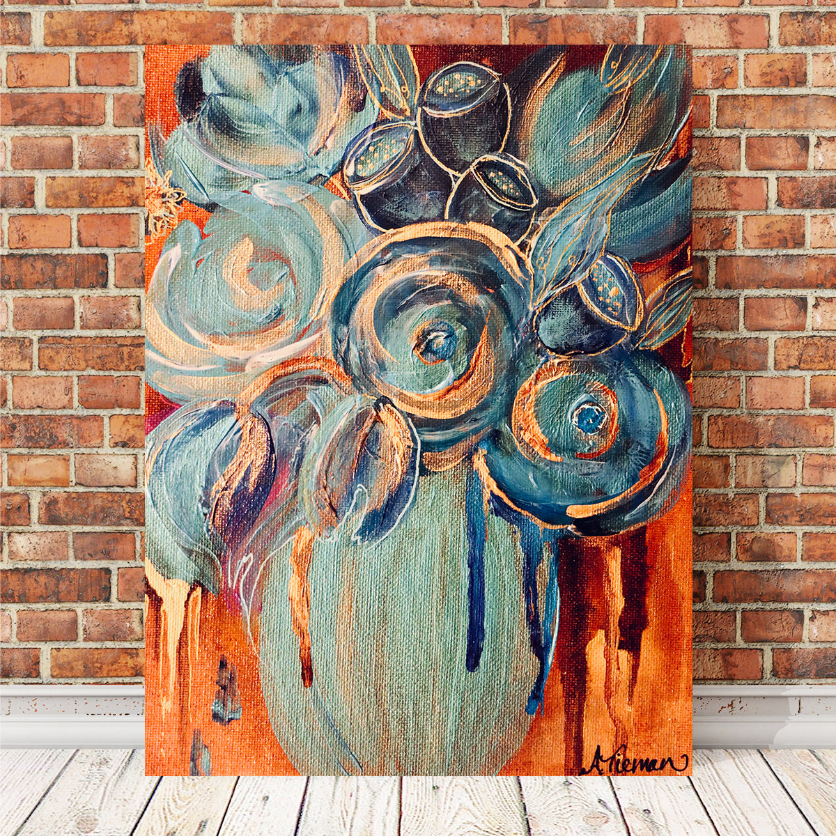 Stunning Caribbean Blooms Wall Art by Amy Tieman
