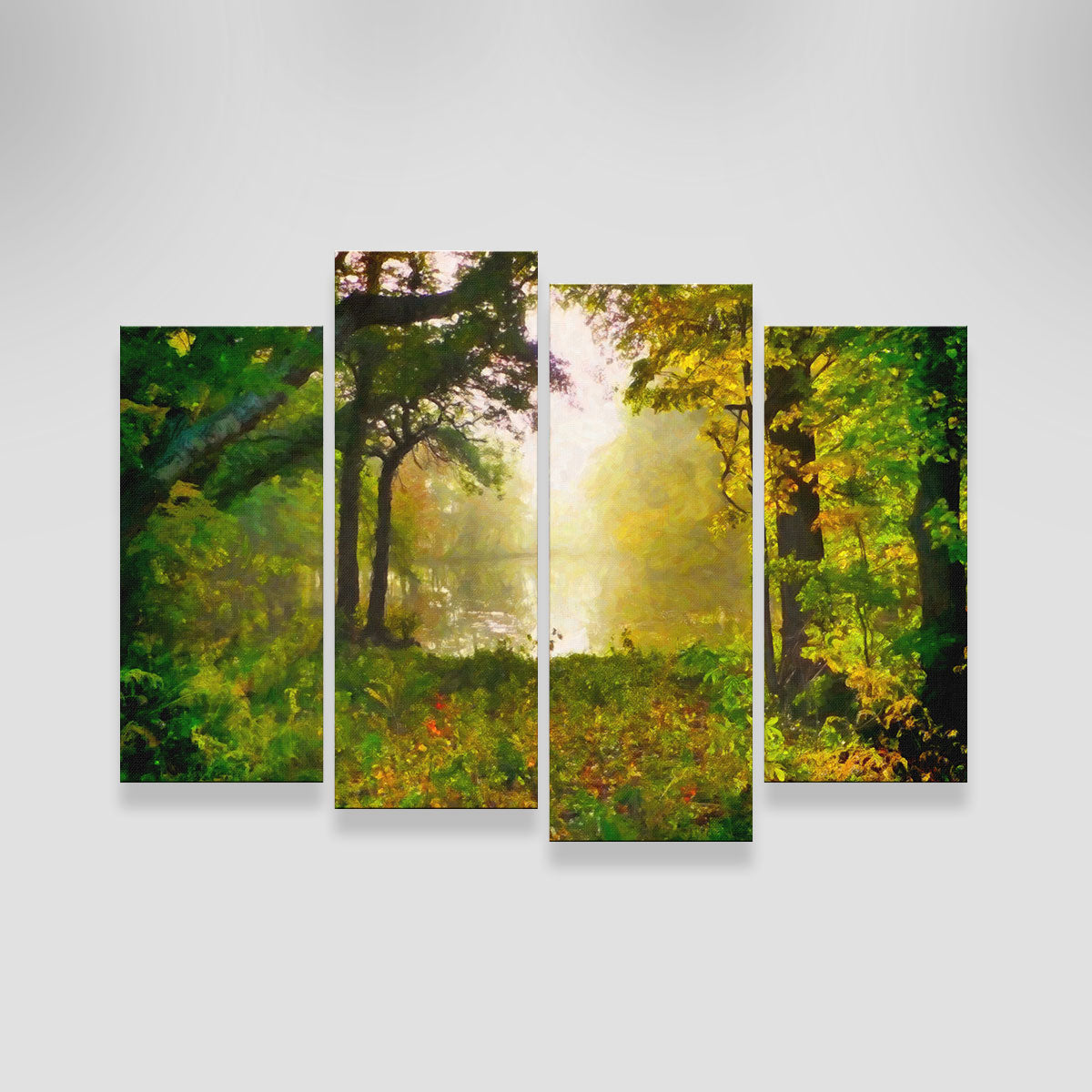 Enchanting Misty Morning Wall Art by Denise Dundon