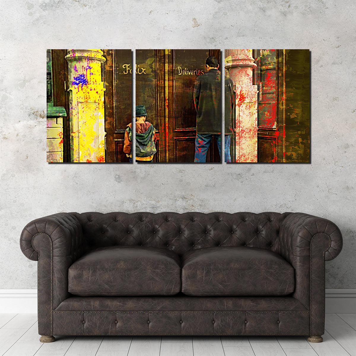 Big Daddy - Premium Kiln - Dried Pine Wood Framed Canvas Prints
