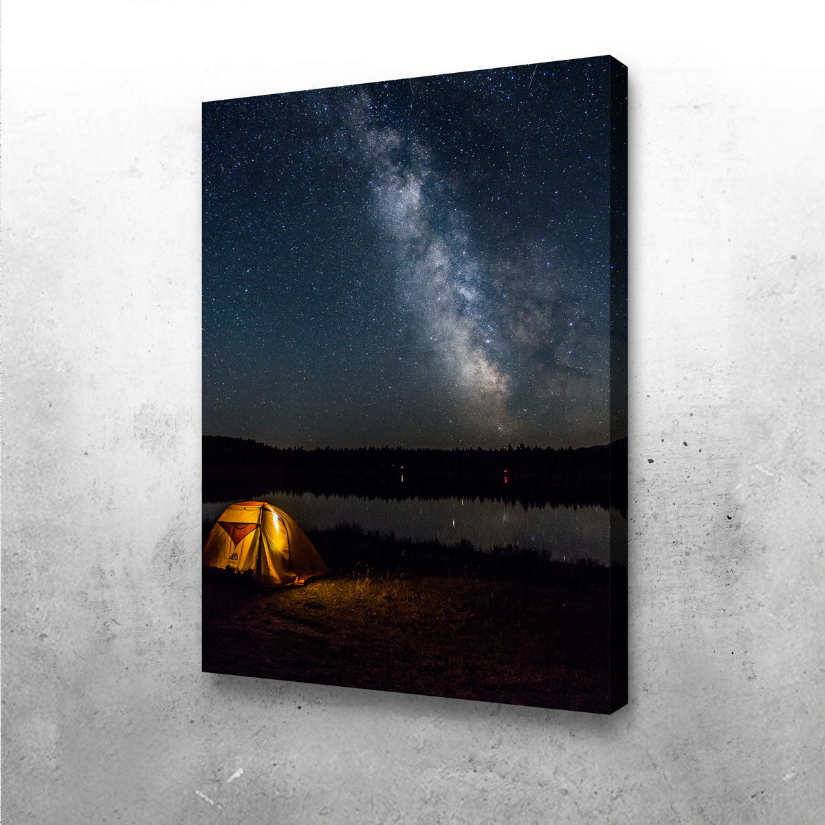 Breathtaking Horseshoe Lake Milky Way Wall Art by Mike Cotton