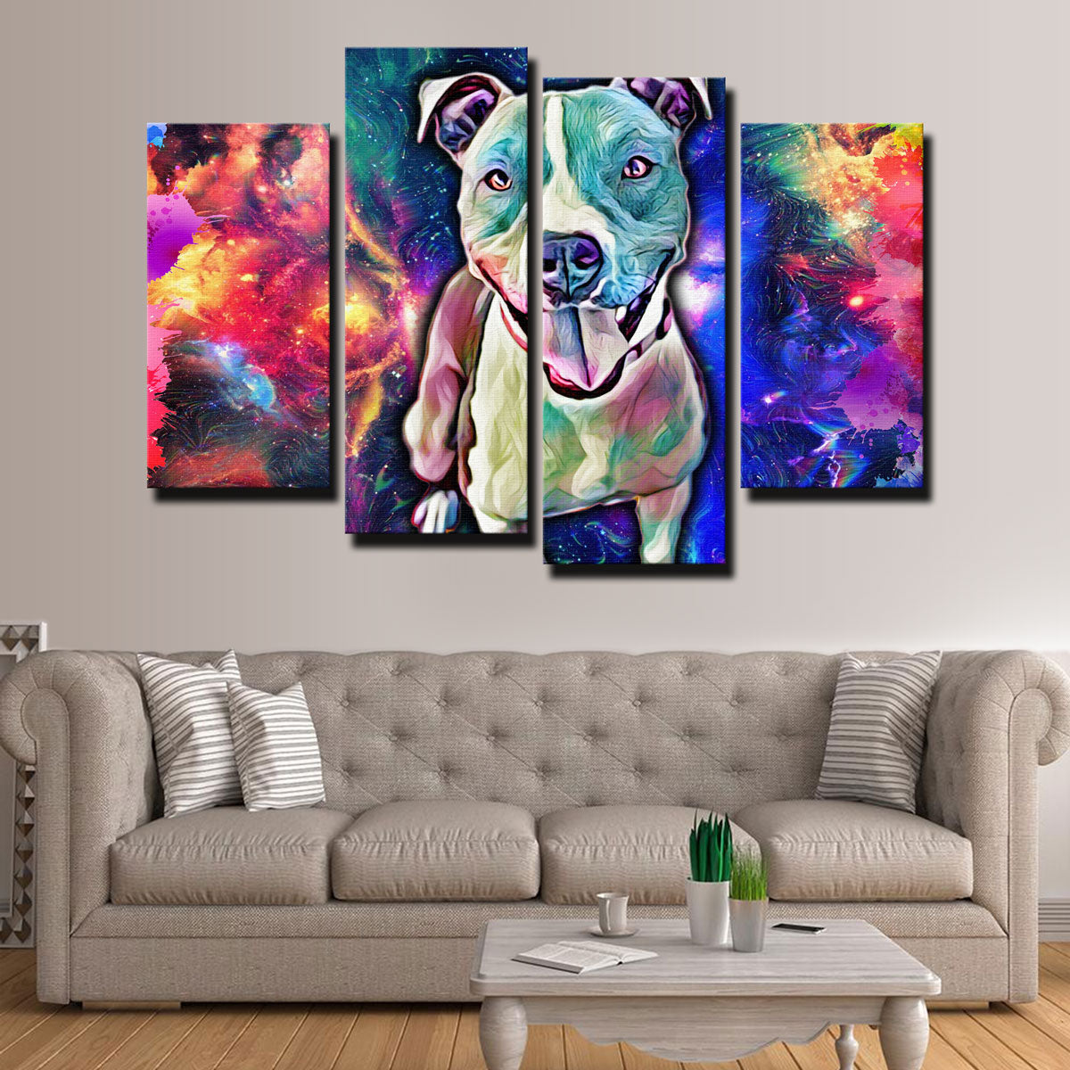 Stunning Pit Bull Wall Art for Your Home Decor