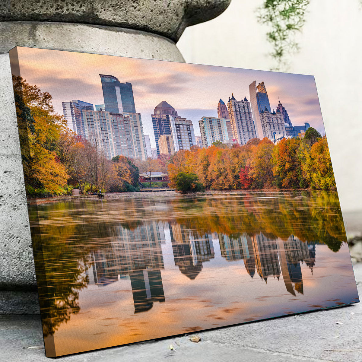 Stunning Atlanta From The Park Wall Art for Your Home Decor