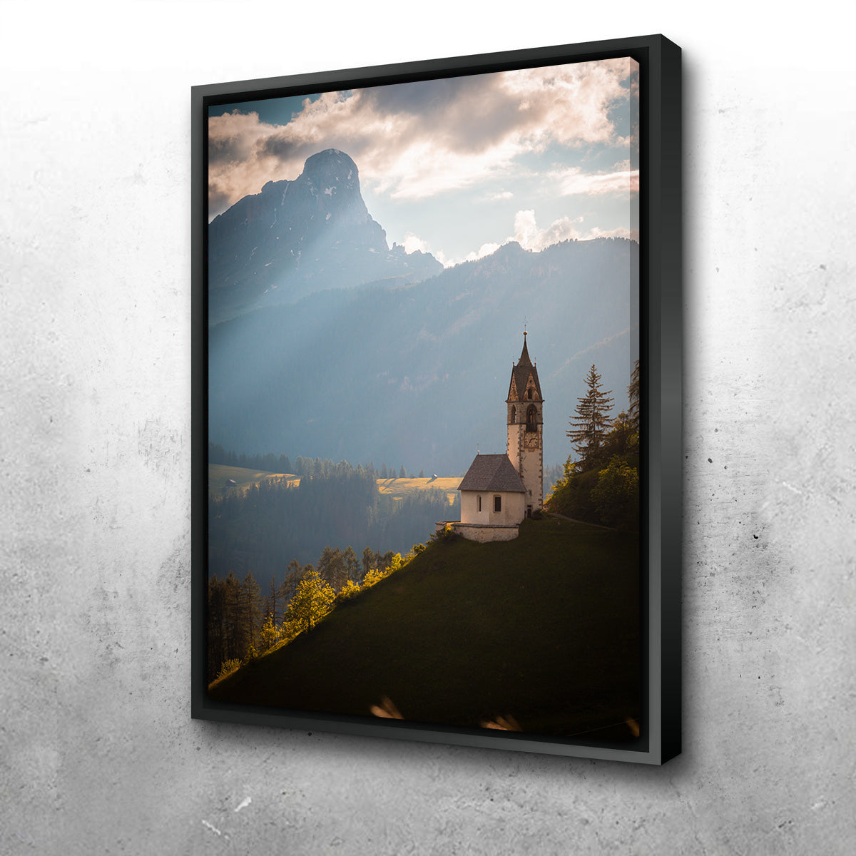 Enchanting Alta Badia Wall Art by Enzo Romano
