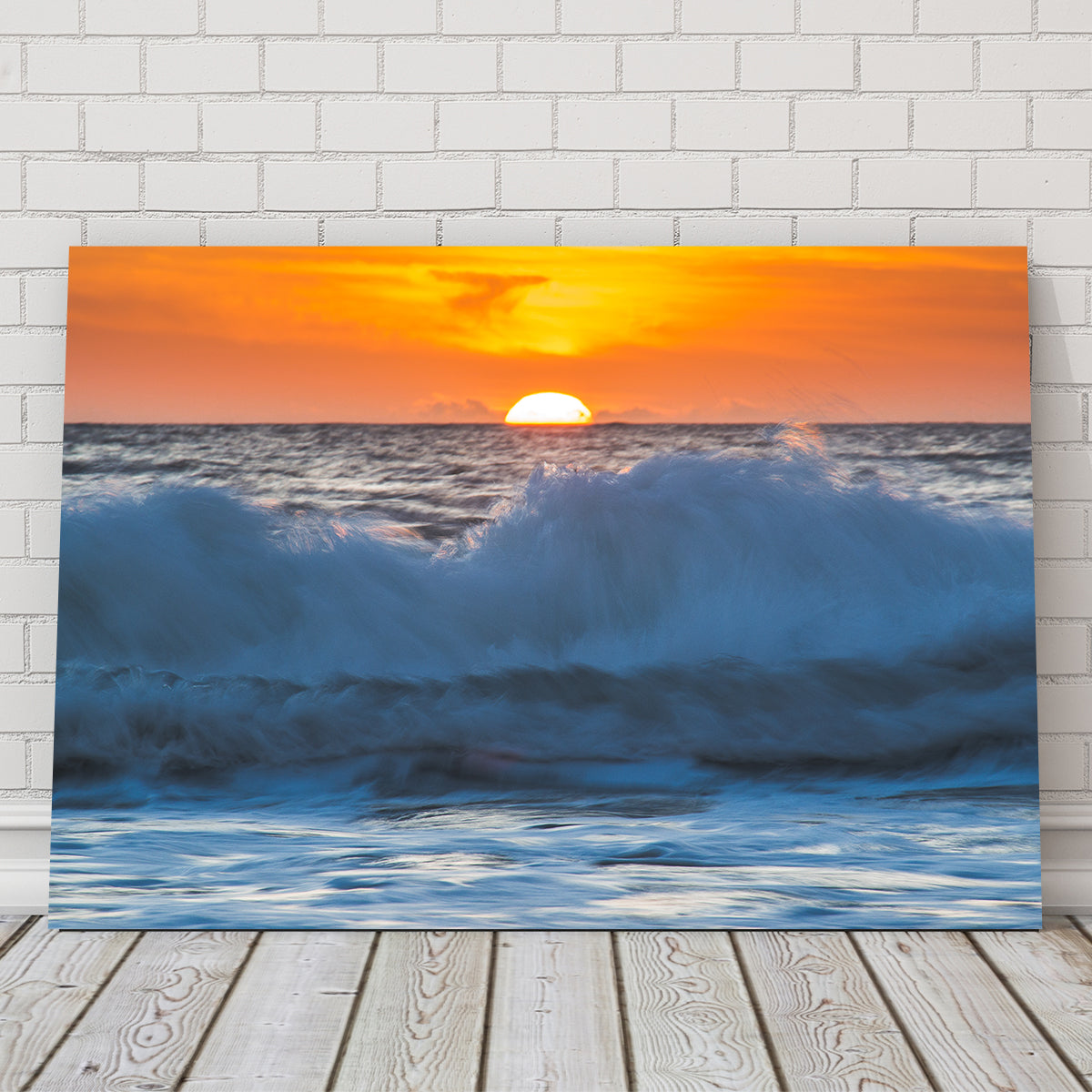 Breathtaking Ocean Sunrise Wall Art by Mike Cotton