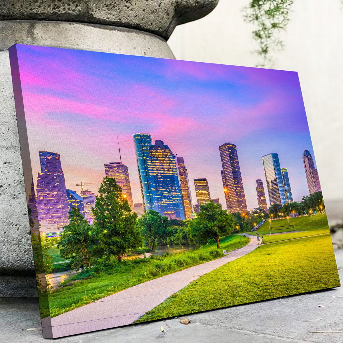 Stunning Houston Cityscape Wall Art for Home Decor