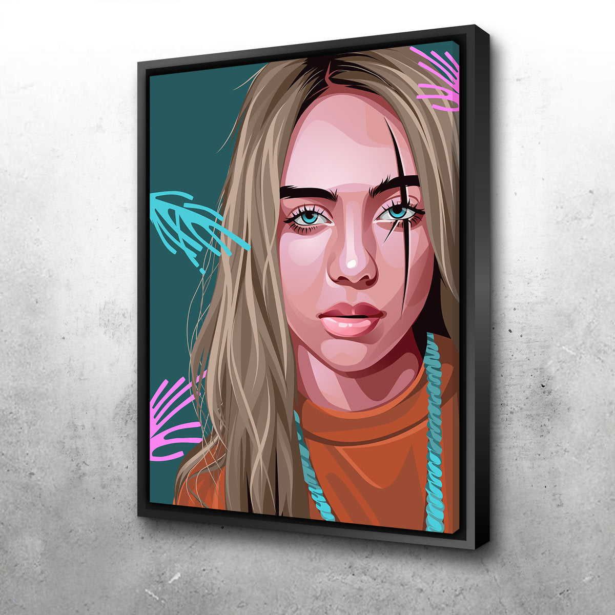Billie Eilish Premium Wall Art - Ideal for Fans