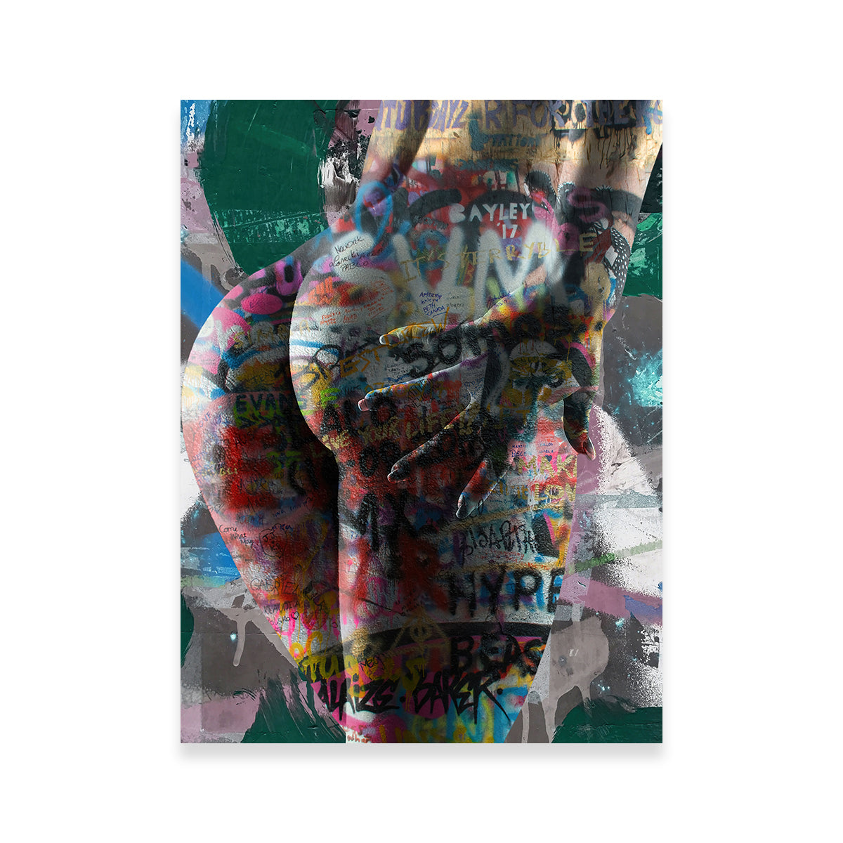 Exquisite Bayley Wall Art by Stephen Chambers