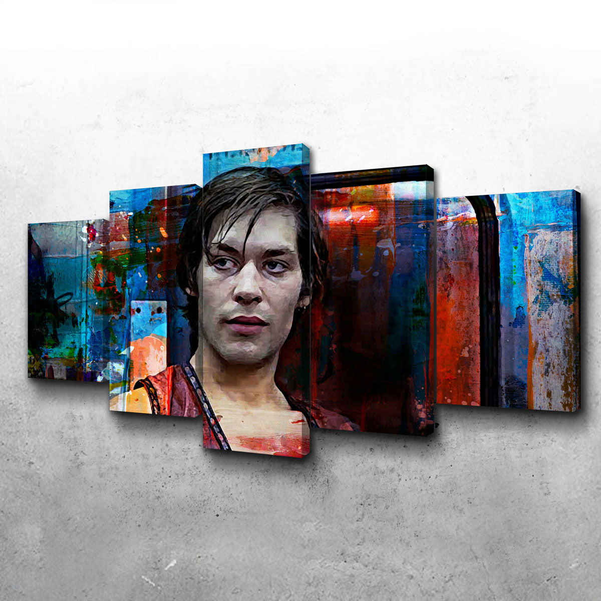 Stunning Ajax Wall Art - Handmade with Sustainable Pine