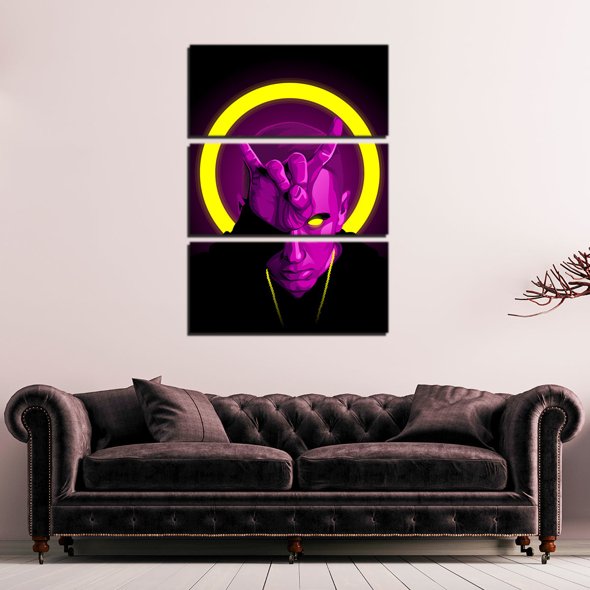 Stylish Slim Shady Wall Art by Tovu Yovi