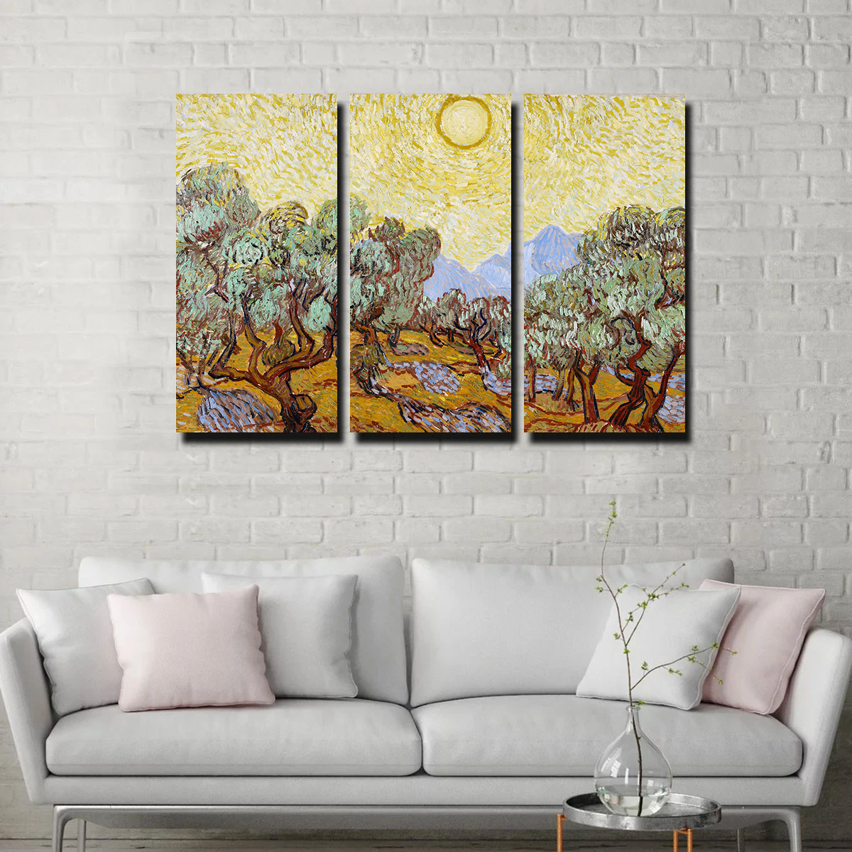 Stunning Olive Trees Wall Art by Vincent van Gogh