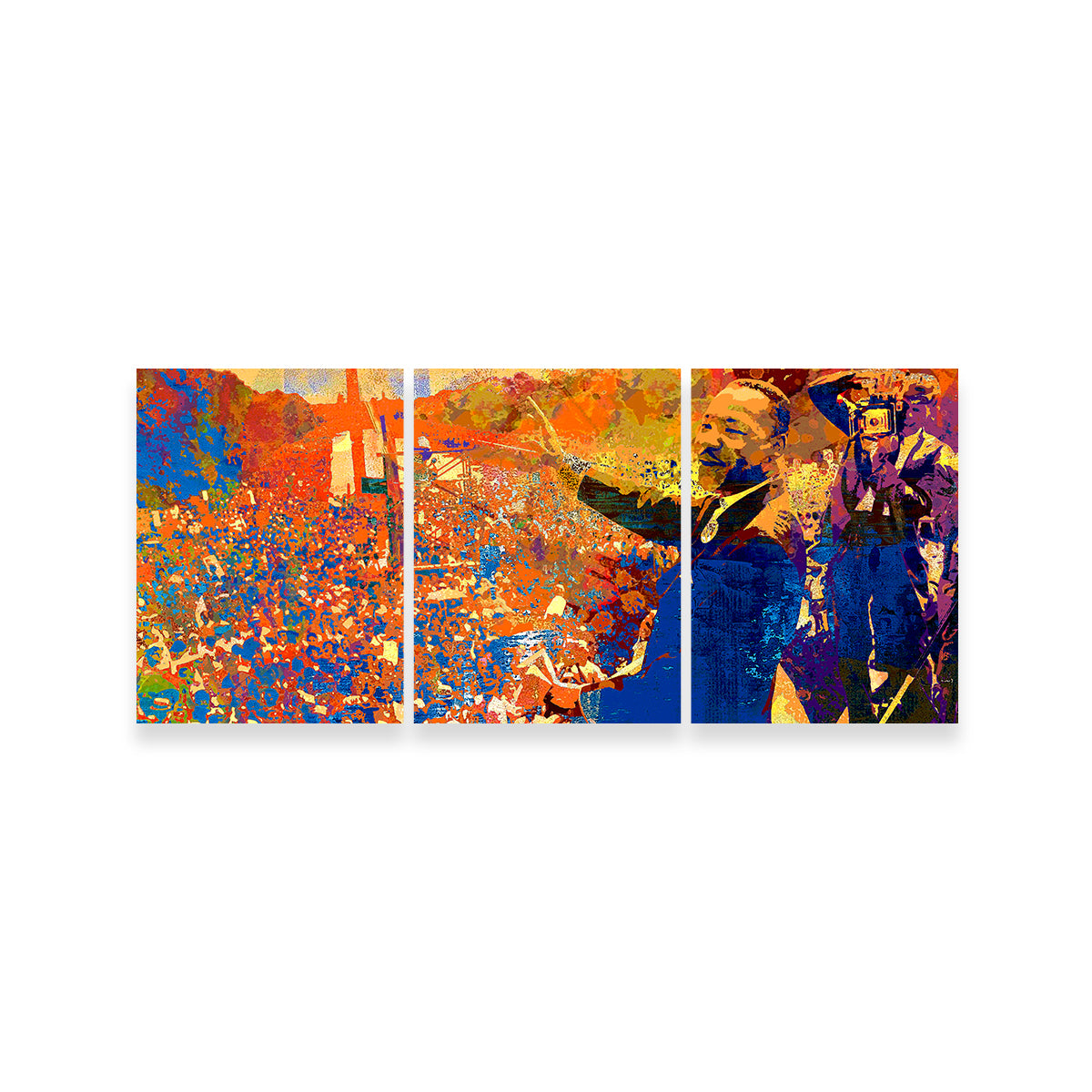 Inspiring 'I Have a Dream' Wall Art by Stephen Chambers