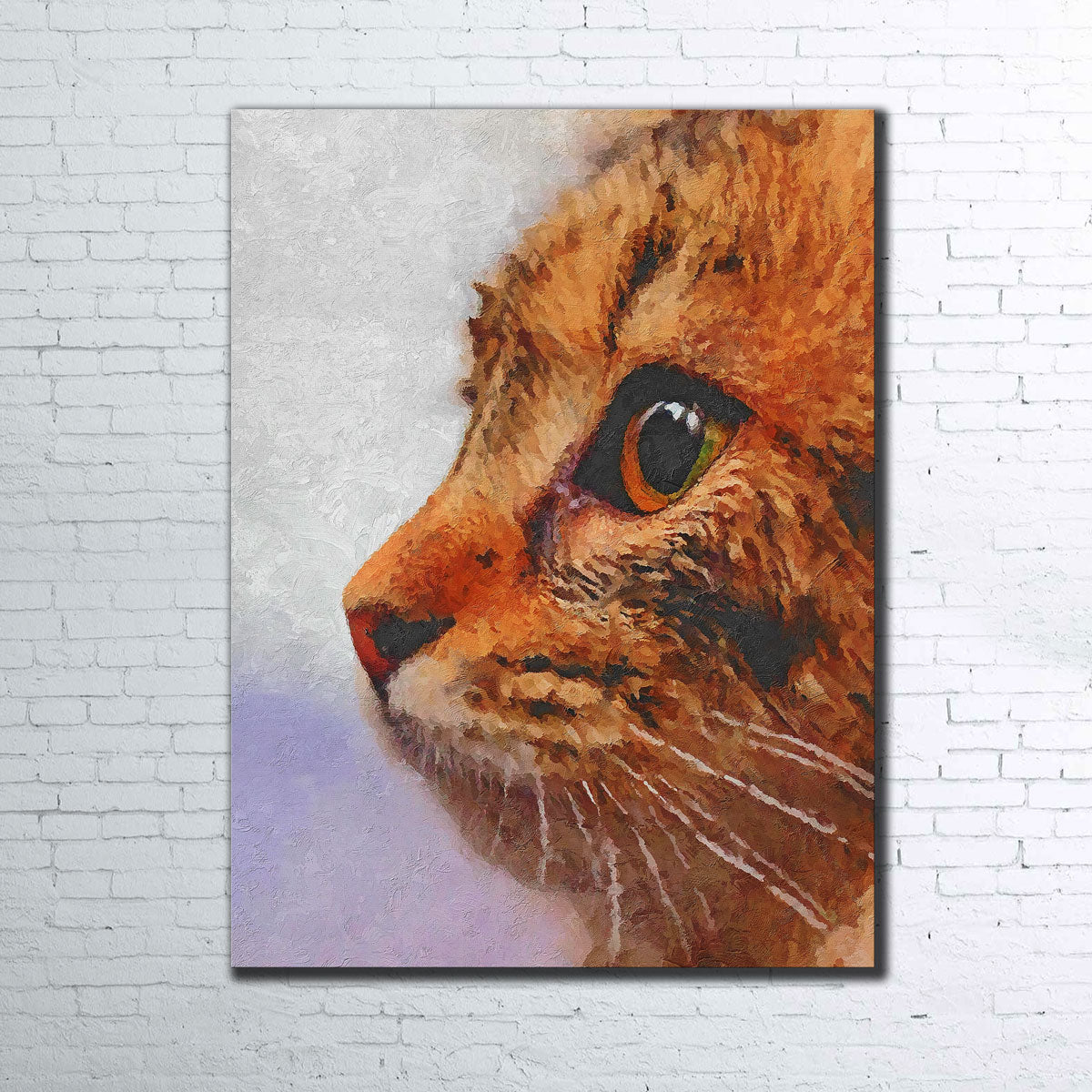 Stunning CAT 3 PAINTING Wall Art by Gab Fernando