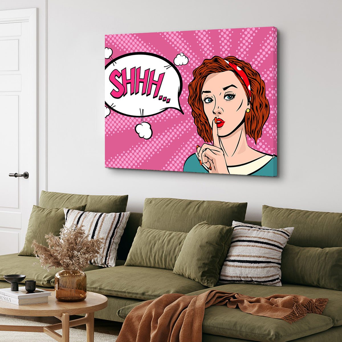 Exquisite Shhh Wall Art for Stunning Home Decor