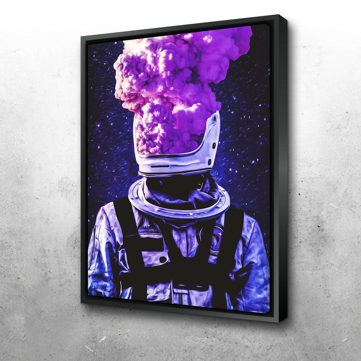 Stunning Astronaut Haze Wall Art by George Sorin
