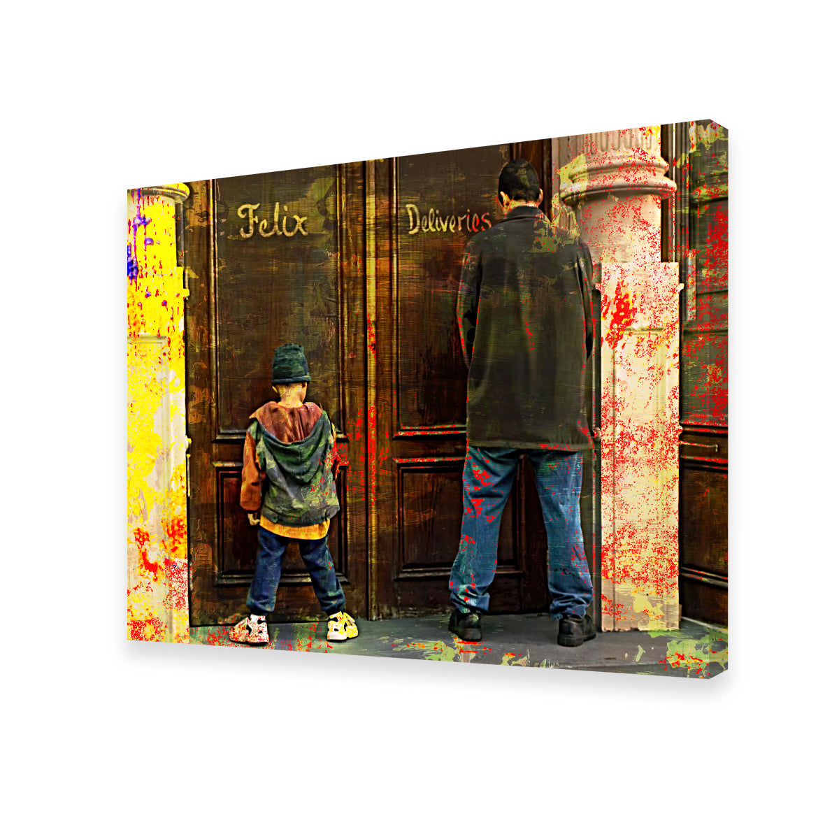Big Daddy - Premium Kiln - Dried Pine Wood Framed Canvas Prints